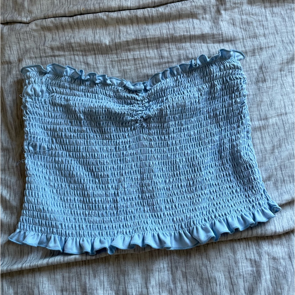 Faded roses tube top
